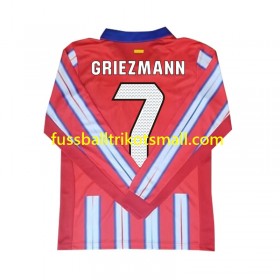 Fußballtrikots Atlético Madrid Antoine Griezmann 7 2024-2025 Langarm Heimtrikotsatz kaufen
